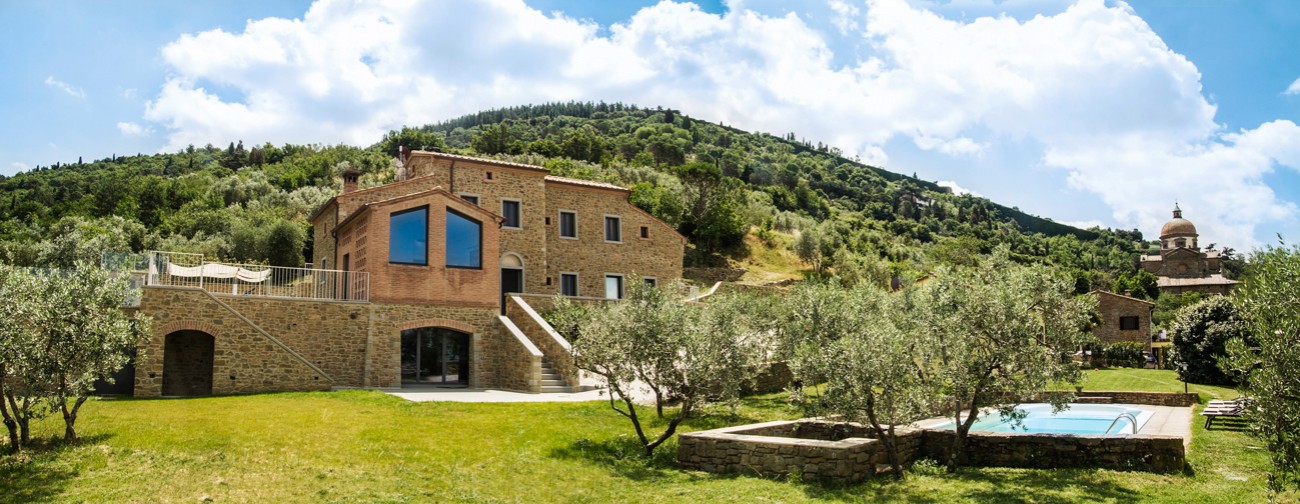 modern tuscan villa tuscany